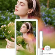 Magnetic Selfie Monitor with LED Fill Light– The Ultimate Tool for Live Streaming & Vlogging - Image 2