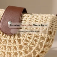 Woven Crossbody Bag for Women - Image 6