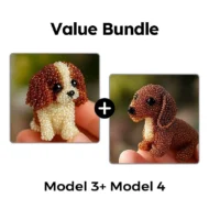 Colorful Beaded 3D Dog Model Kit - Image 16