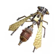 3D Metal Bee Puzzle Assembly Model Kit - Image 24