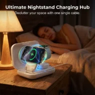 3-in-1 Foldable Magnetic Wireless Charger Stand - Image 3