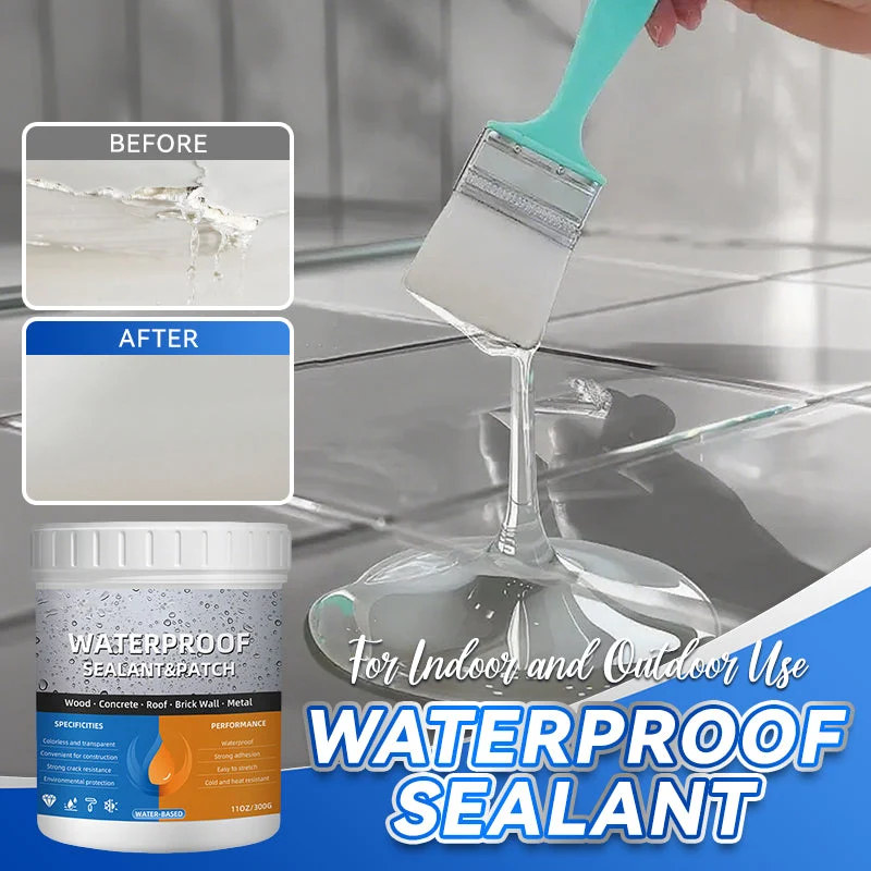 Transparent Waterproof Sealant for Indoor and Outdoor Use