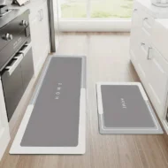 Quick-Dry Diatomaceous Earth Kitchen Mat Set - Image 9