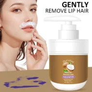 🎁 Buy 2 get 1 FREE! 🥥✨ Coconut facial hair removal cream – Gentle & effective - Image 3