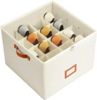 📢📢50% OFF !!!⏰ Fabric Shoe Organizer Storage Box👟– Foldable Design, Large Capacity, Dustproof & Breathable, Space-Saving for Closet & Bedroom 🧺 - Image 3