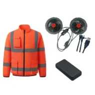 Summer Cooling Work Jacket with Reflective Strips – Sun Protection & Ventilated Safety Gear - Image 3