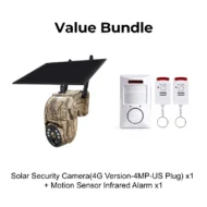 🥳2026 HOT SALE🥳💞50K+ SOLD!🏠⚡ 50% OFF! 4MP Solar PTZ Camera – 355° pan & tilt, eliminates blind spots. Built-in battery, solar rechargeable. Two-way talk, instant alerts. Tough enough for any weather. 🌧️🛡️ - Image 16