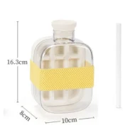 ❄️2-in-1 Ice Cube Maker Water Bottle Built-In Ice Tray, Food-Grade Silicone, Bpa-Free. Make Ice & Store Water In One Bottle – Ideal For Gym, Office & Travel! 🏋️‍♂️💼✈️ - Image 13