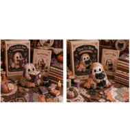 🎁Little Ghost's Cozy Halloween DIY Patchwork Kit - Image 18