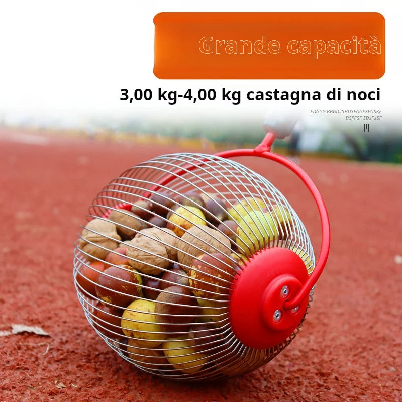 A miracle tool for quickly gathering walnuts, chestnuts, and dried fruit