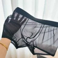 Men’s Transparent Ice Silk Boxer Briefs - Image 11