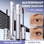 👁️✨ All-Day Beautiful Lashes, Smudge-Proof! Waterproof Fiber Mascara for Natural Volume. 💖💃