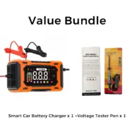 12V 6A Smart Car Battery Charger with Pulse Repair - Image 16