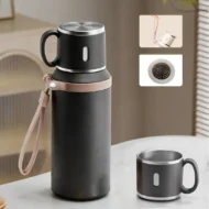📢📢50% OFF!!⏰Stainless Steel Vacuum-Insulated Bottle with Lidded Cup - Image 11