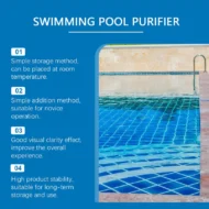 💧 Swimming Pool Purifying Liquid – Crystal Clear Water, Zero Hassle! ✨ Say goodbye to green water & harsh chemicals – just pure, fresh swimming every time. 🏊‍♂️💙 - Image 11