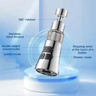 🔥 2025 Hot Sale💦360° Swivel Kitchen Faucet Aerator - Image 4