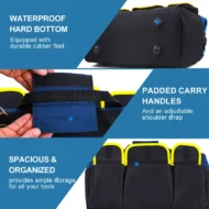 Heavy Duty Tool Bag with Shoulder Strap - Image 4