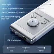 ✨🔥Flash Sale✨🔥 | 🔥3-Color Lighting Punch-free Smart Sensor Magnetic Rechargeable LED Lights💡 - Image 3