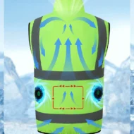 Summer Cooling Work Jacket with Reflective Strips – Sun Protection & Ventilated Safety Gear - Image 7