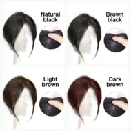 🔥Hot Sale🔥Partial Bangs Hair Piece - Image 16