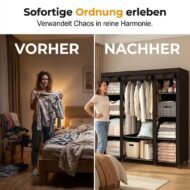 🔥Last Day Sale 49%🔥Easy-to-assemble wardrobe made of non-woven fabric - Image 13
