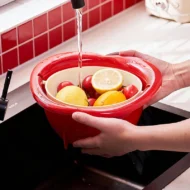 2-in-1 Fruit Shaped Colander and Bowl Set - Image 2