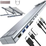 🏆50% OFF🏆 USB-C Docking Station Laptop Stand with 4K HDMI⚡
