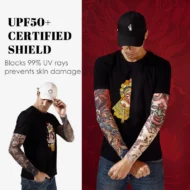 Sun-Protective & Breathable Tattoo Cooling Sleeve - Image 11