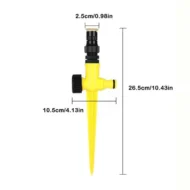 🏡🔥BUY 2 GET 1 FREE 360°🔥 Automatic Rotating Lawn Sprinkler - Image 7