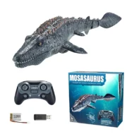 2.4G RC Mosasaurus Swimming Toy with Spray - Image 8