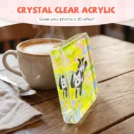 Clear Acrylic DIY Fridge Magnet Kit - Image 4