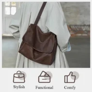 🔥Big Sale 50% OFF🔥Vintage cowhide women's shoulder bag✈️Free Shipping - Image 2
