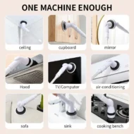 🎁Black Friday Sale - Limited time 49% OFF🖤Electric Multi-Purpose Power Scrub Brush Set - Image 5