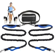 Adjustable Hands-Free Dog Lead with Waist Bag - Image 10