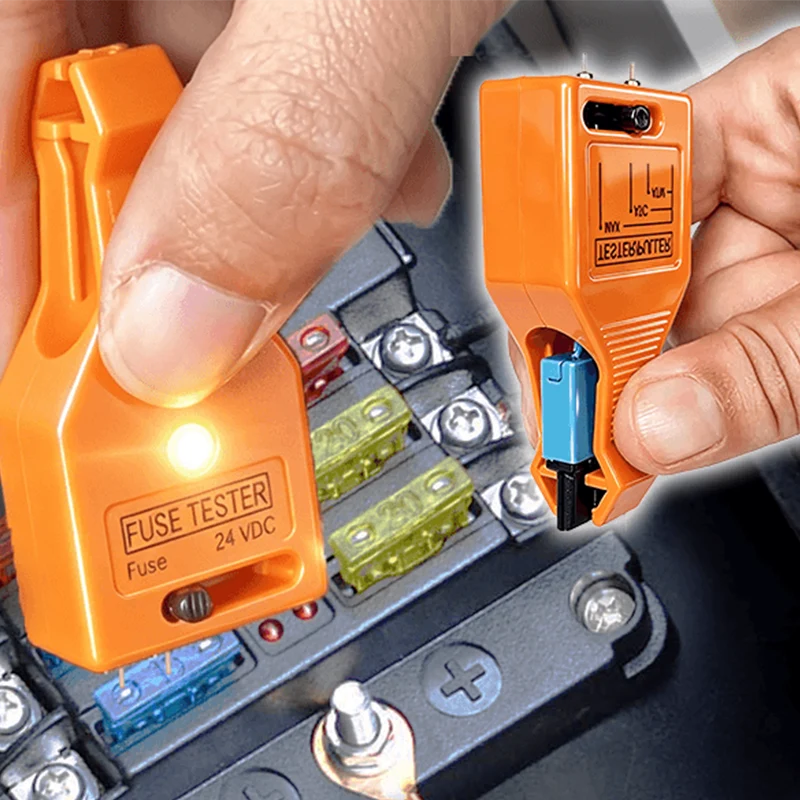 🔧⚡ Fuse tester & extractor – 2-in-1, adjustable, easy blown fuse detection!