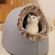 💥Hot sale 🐶🐱Pet Cozy Warm Cave Bed - Image 17