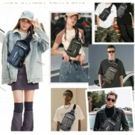 Stylish Casual Shoulder Multifunctional Crossbody Bag - Image 7