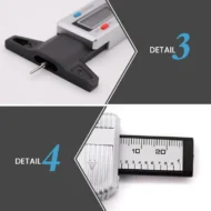 Digital Car Tyre Tire Tread Depth Gauge Meter - Image 7