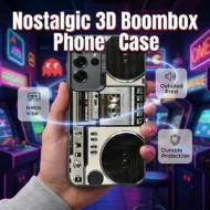 3D Vintage Camera Design Phone Case