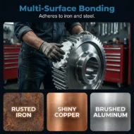 High Hardness Metal Repair Putty Set Quick Drying AB Epoxy Clay - Image 19