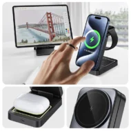 Foldable 3-in-1 15W Fast Wireless Charger - Image 8