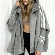 ❄️ Women’s Mink Fur Hooded Zip-Up Coat – Plush Warm, Effortless Style for Winter Daily & Casual Outings - Image 5