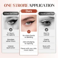 🔥LAST DAY BUY 1 GET 1 FREE🔥24HR Waterproof Beachproof Gel Liner - Image 7