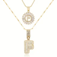 🎁New Year Sale 50% OFF💖2 Pack - Initial Letter Pendant Necklaces - Image 7