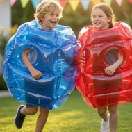 👫New Summer Arrival🤸 Inflatable Bumper Ball for Kids – Heavy‑Duty PVC, Safe Cushioned Design, Active Outdoor Fun – Perfect for Birthday Parties & Garden Play