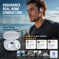 🔥🔥🔥Endurance Real Bone Conduction Ear Hanging Bluetooth Headset - Image 4