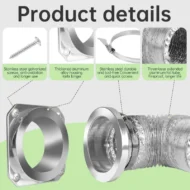 Magnetic Dryer Vent Coupling Connector Kit - Image 8