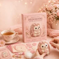 🎀50% OFF🎁Pink Enchanted Forest DIY Felt Patchwork Kit - Image 3