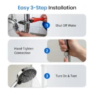 🚿 50% OFF NOW! ✨ High-Pressure Rainfall Shower Head 💦📦 - Image 6