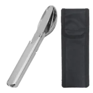 4-in-1 Stainless Steel Portable Cutlery Set - Image 9